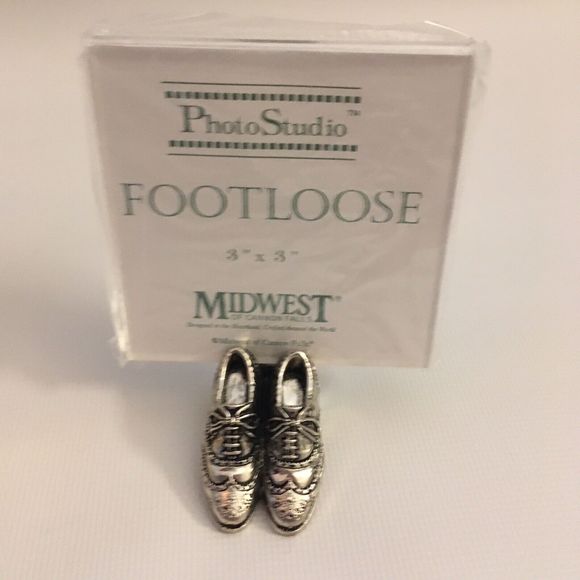 Midwest of Cannon Falls PhotoStudio 3x3 Photo Frame FOOTLOOSE Wing Tip Shoe - Picture 1 of 6